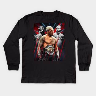 Charles 'Do Bronx' Oliveira Kids Long Sleeve T-Shirt